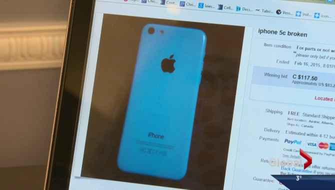 Woman shocked after phone recycled at Rogers store sold on eBay