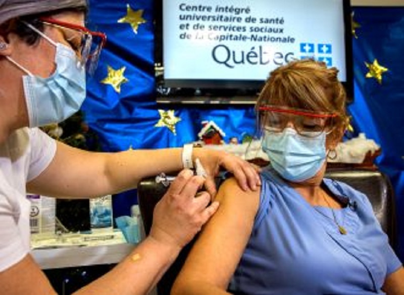 ساکنان دو مرکز سالمندان در کبک پیش از سایر کانادایی ها واکسن کووید 19 را دریافت کردند
