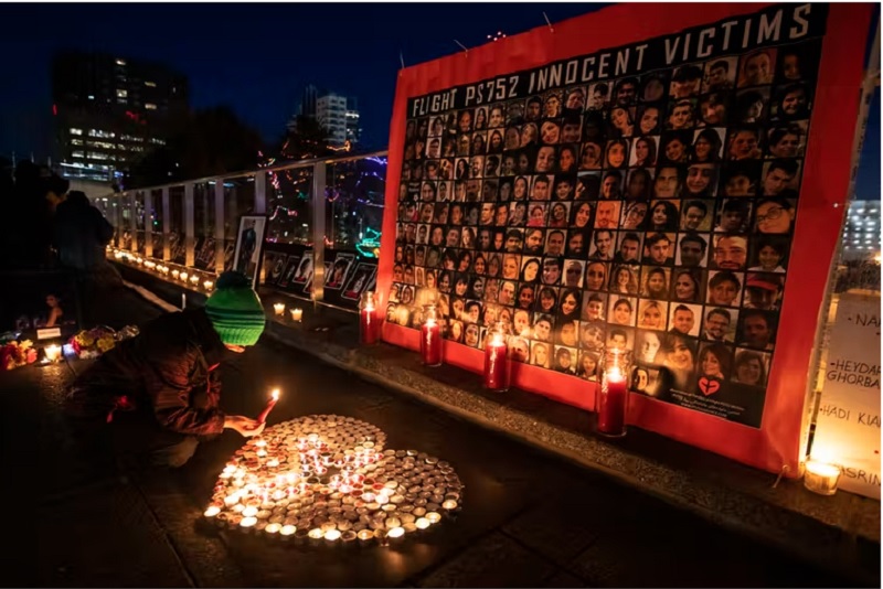 شهرداری نورث ونکوور در تدارک ساخت بنای یادبود قربانیان پرواز 752 اوکراین